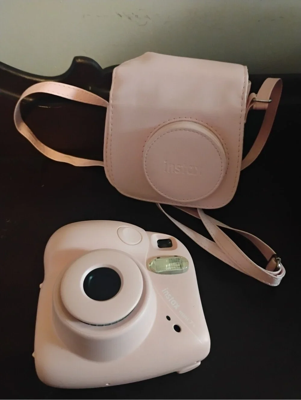Fujifilm Instax Mini 8 Instant Film Camera with Pink Carrying Case